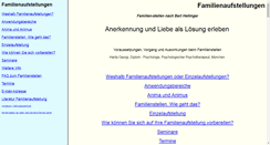 Desktop Screenshot of familien-stellen.de